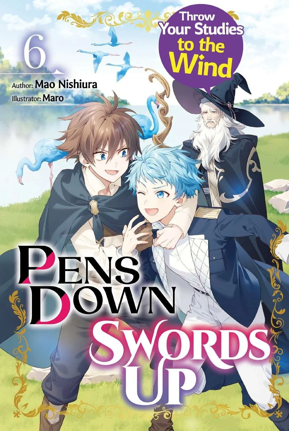 Capa de Pens Down, Swords Up Throw Your Studies to the Wind